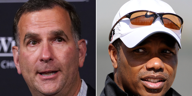 Rick Hahn and Ken Williams side by side