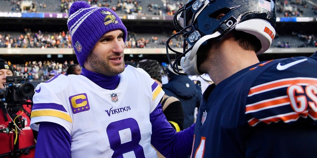 Kirk Cousins and Nathan Peterman