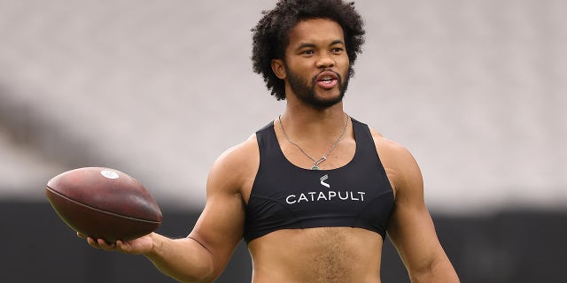 Kyler Murray at practice