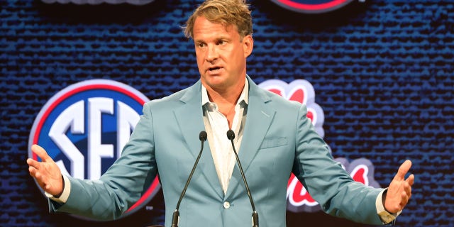 Lane Kiffin at SEC Media Days