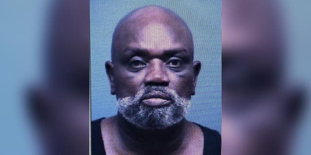 Pictured is a mugshot of Frank Lewis McClure, who spent time in prison for other violent crimes before his death in 2021 and was identified as Vicki Johnson's killer