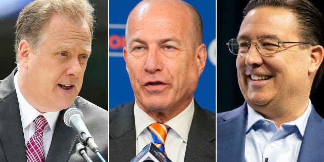 MLB broadcasters split photo