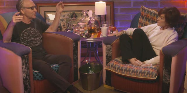 Bill Maher interviews Sharon Osbourne on Club Random