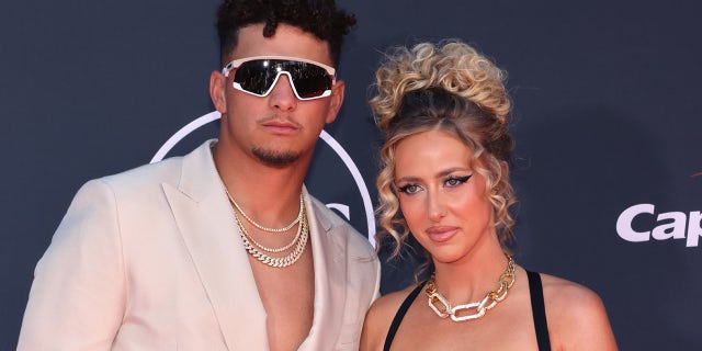 Patrick and Brittany Mahomes