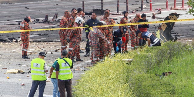 Kuala Lumpur area plane crash