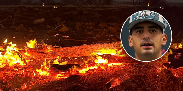 Marcus Mariota and the wildfires
