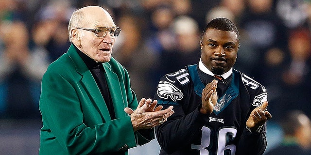 Maxie Baughan and Brian Westbrook