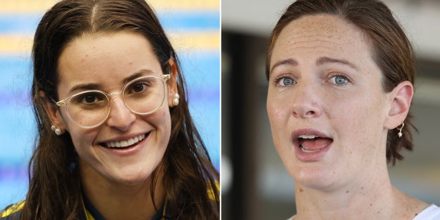 Kaylee McKeown and Cate Campbell