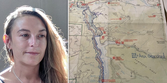Mekenna Reiley smiles in portraint, split with search map