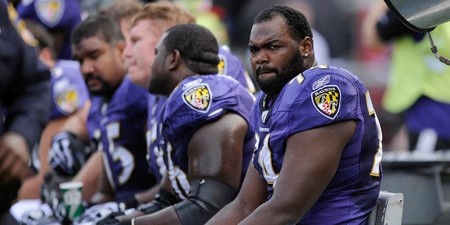 Michael Oher in 2010