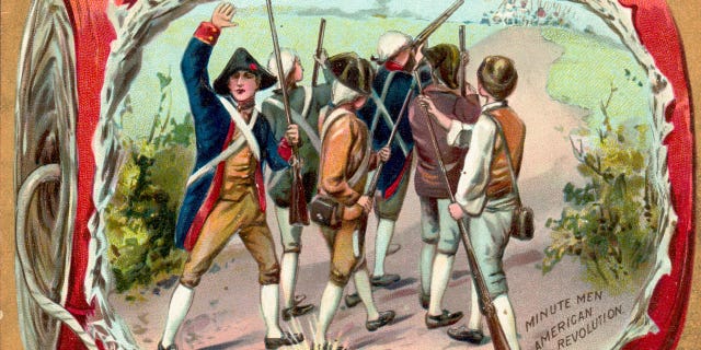 Minutemen postcard