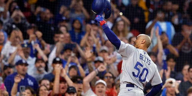 Mookie Betts at Fenway Park