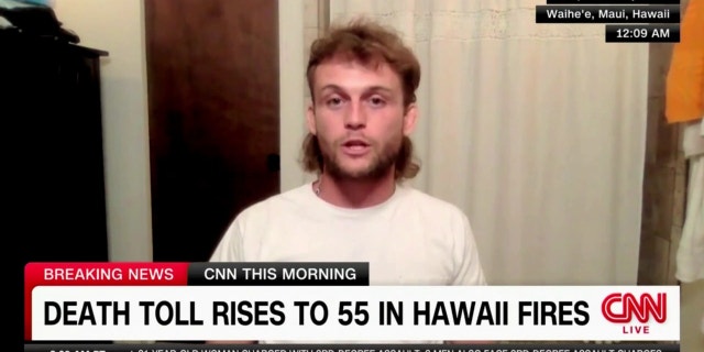 Maui resident Cole Millington