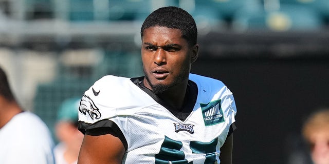 Myles Jack with the Eagles