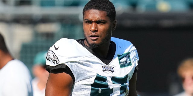 Myles Jack with the Eagles