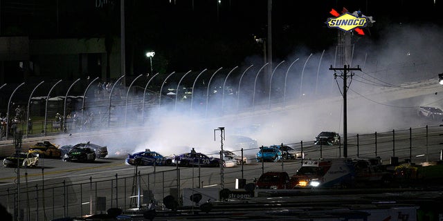 NASCAR Cup Series wreck at Daytona