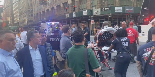 nyc car pedestrians