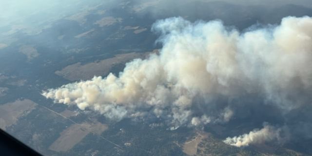 Oregon fire smoke