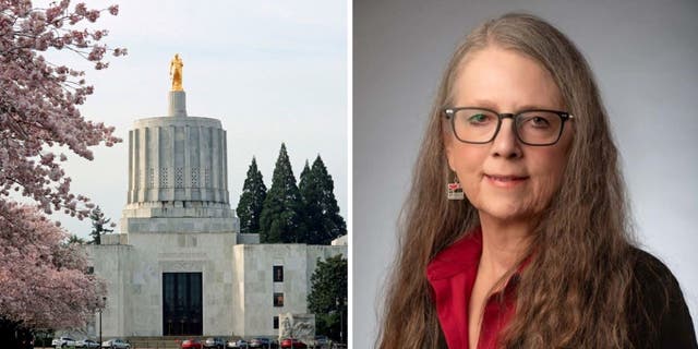 Oregon statehouse and Secretary of State LaVonne Griffin-Valade