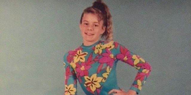 A young Christie Wilson in a floral top