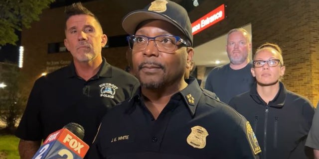 Police Chief White speaking