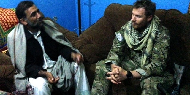 John Paluska in Afghanistan