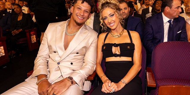 Patrick and Brittany Mahomes