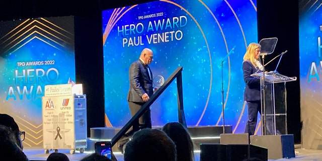 Paul Veneto is honored
