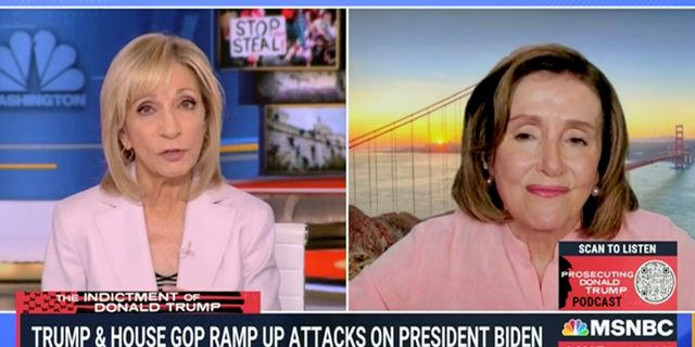 Pelosi on MSNBC