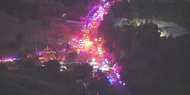 Police response to mass shooting