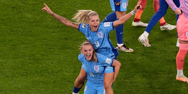 England celebrates