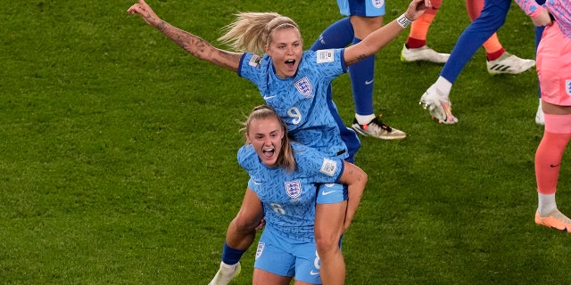 England celebrates