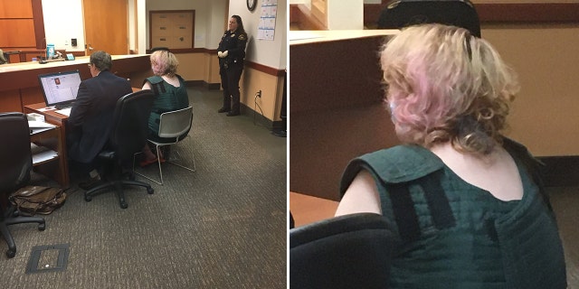 Rebecka Neubauer in court