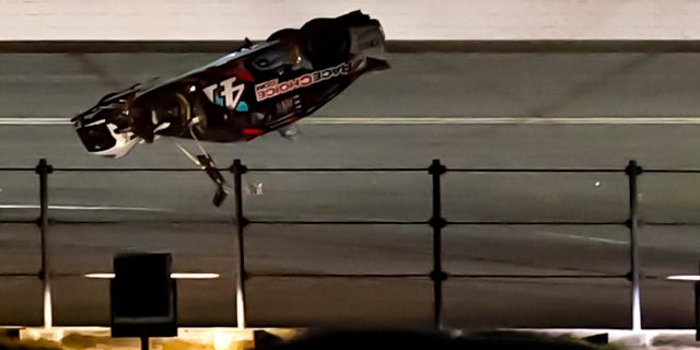 Ryan Preece upside down