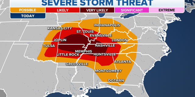 Severe storm threats