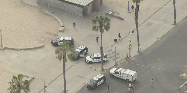 Santa Monica, California murder scene