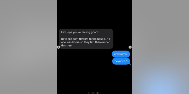 Tori Kelly text message screenshot