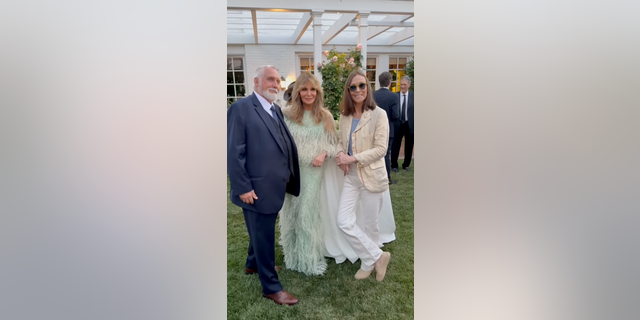 Jaclyn Smith, Kate Jackson and Smith's husband, Brad Allen