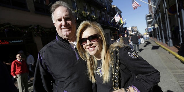Sean and Leigh Anne Touhy in New Orleans