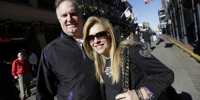 Sean and Leigh Anne Touhy in New Orleans