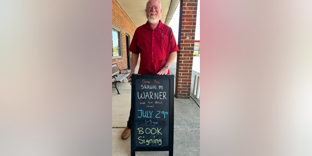Shawn Warner book signing