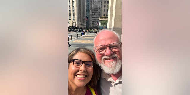 Shawn Warner with wife