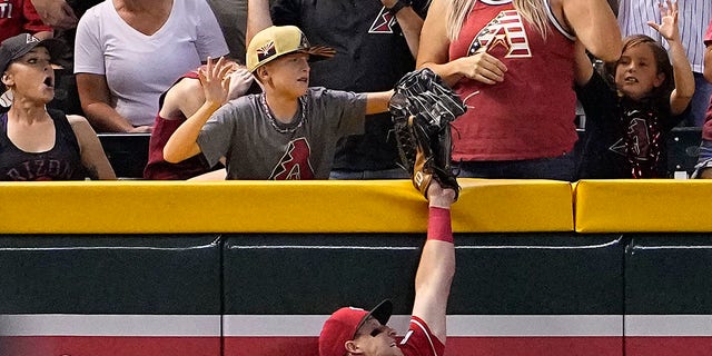 Young fan takes the ball