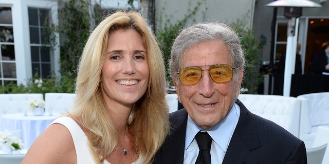 Tony Bennett and his wife Susan
