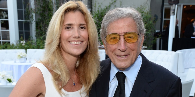 Tony Bennett and his wife Susan