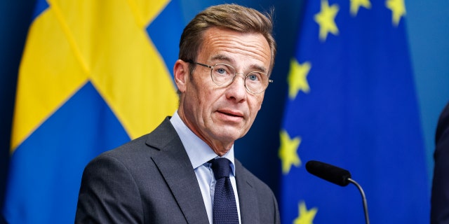 Sweden's Prime Minister Ulf Kristersson