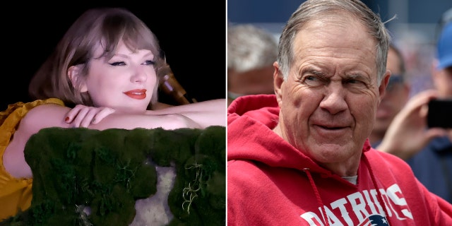 Bill Belichick and Taylor Swift