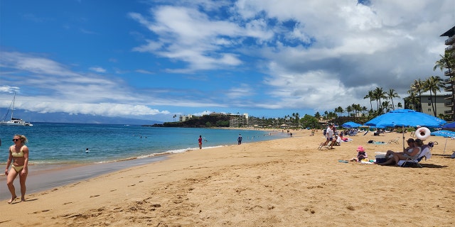 lahaina beaches before wildfires