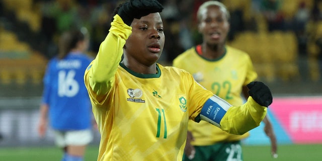 Thembi Kgatlana scores goal