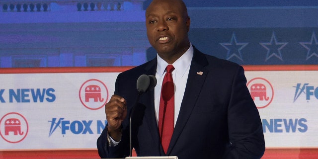 Tim Scott speaks